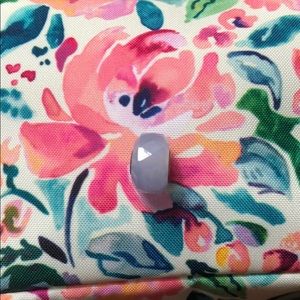 Charm from palace of amber blue lace agate